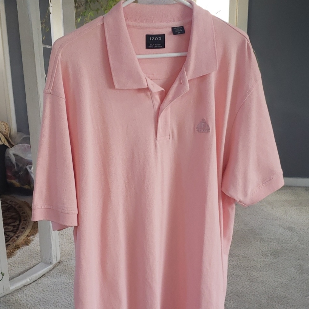 IZOD Silk Wash XL Collard Dress Shirt